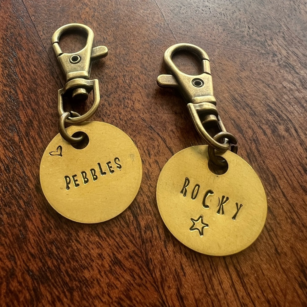 Custom - Brass - Pet Tag